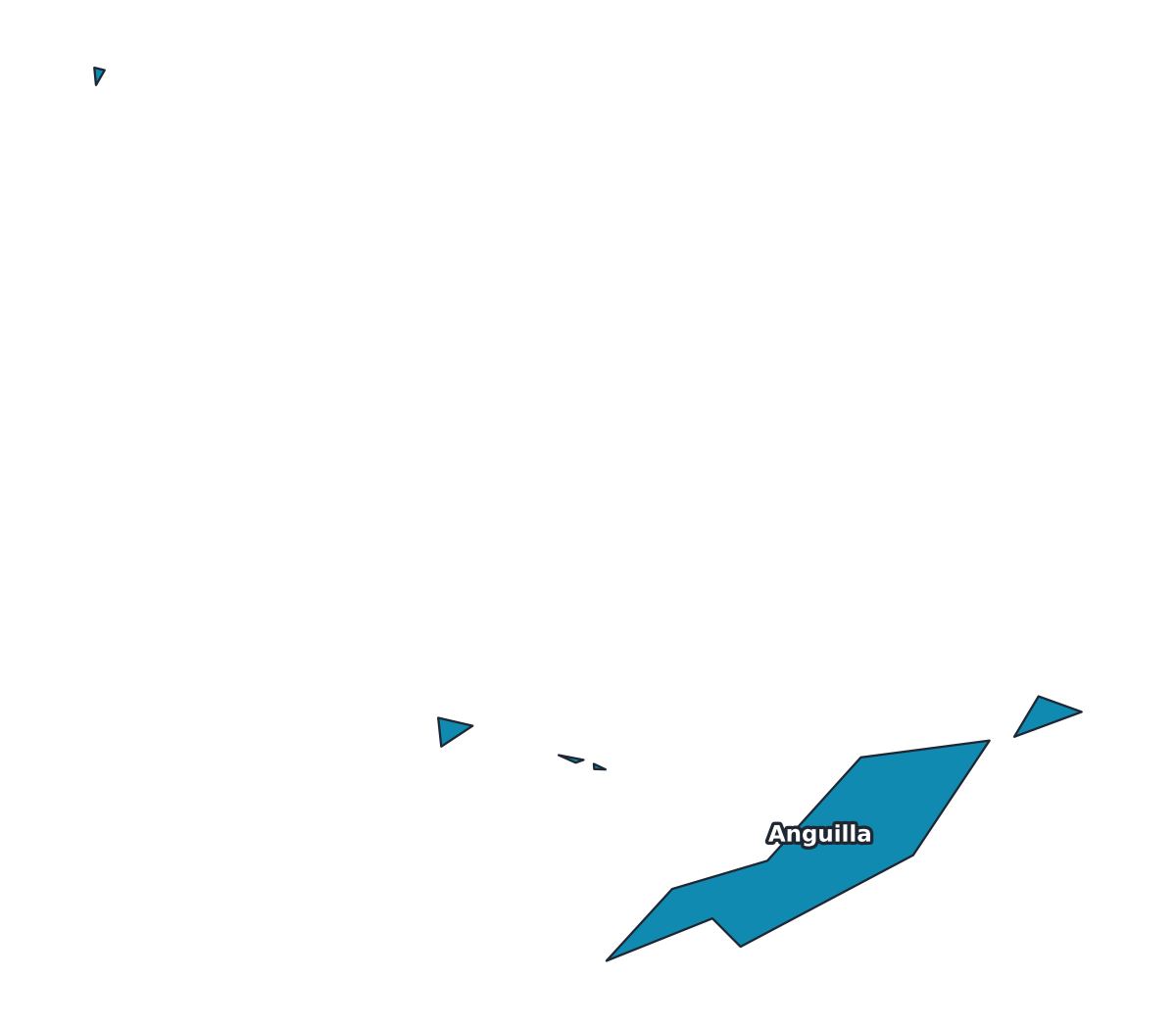 Anguilla Labeled Map - free printable map of Anguilla