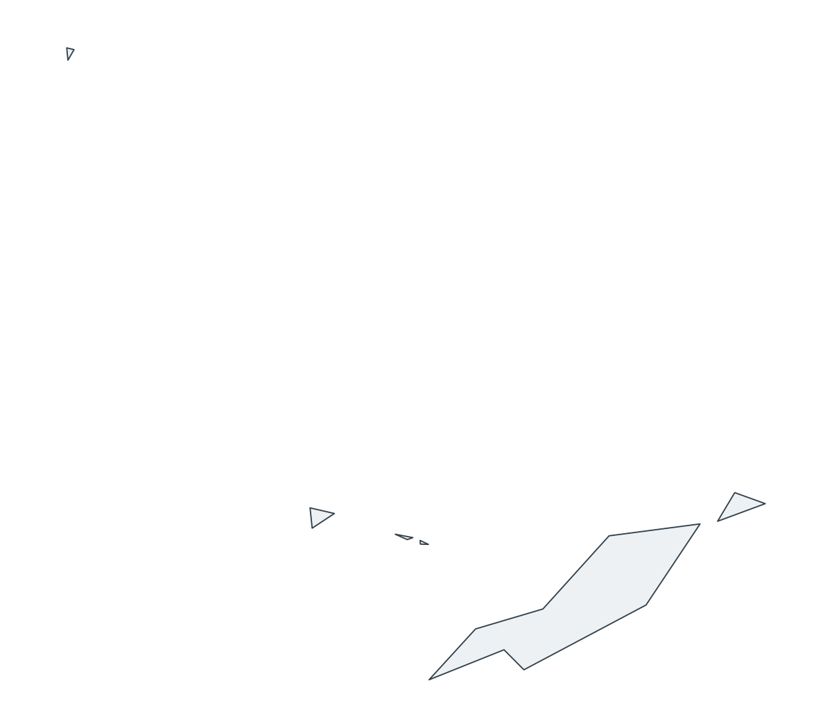 Anguilla Outline Map - free printable map of Anguilla