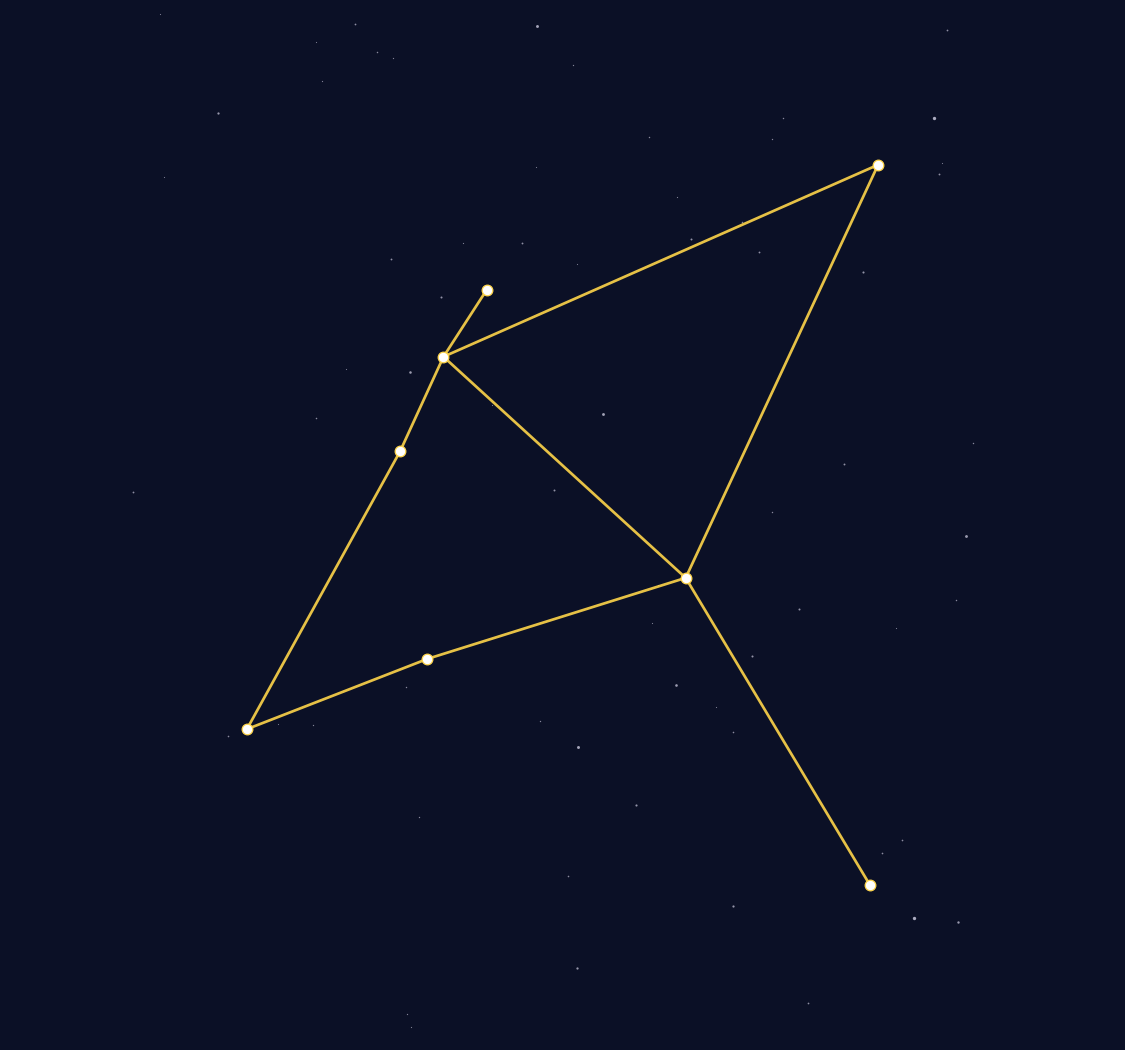 Aquila Constellation Map - free printable map of Aquila
