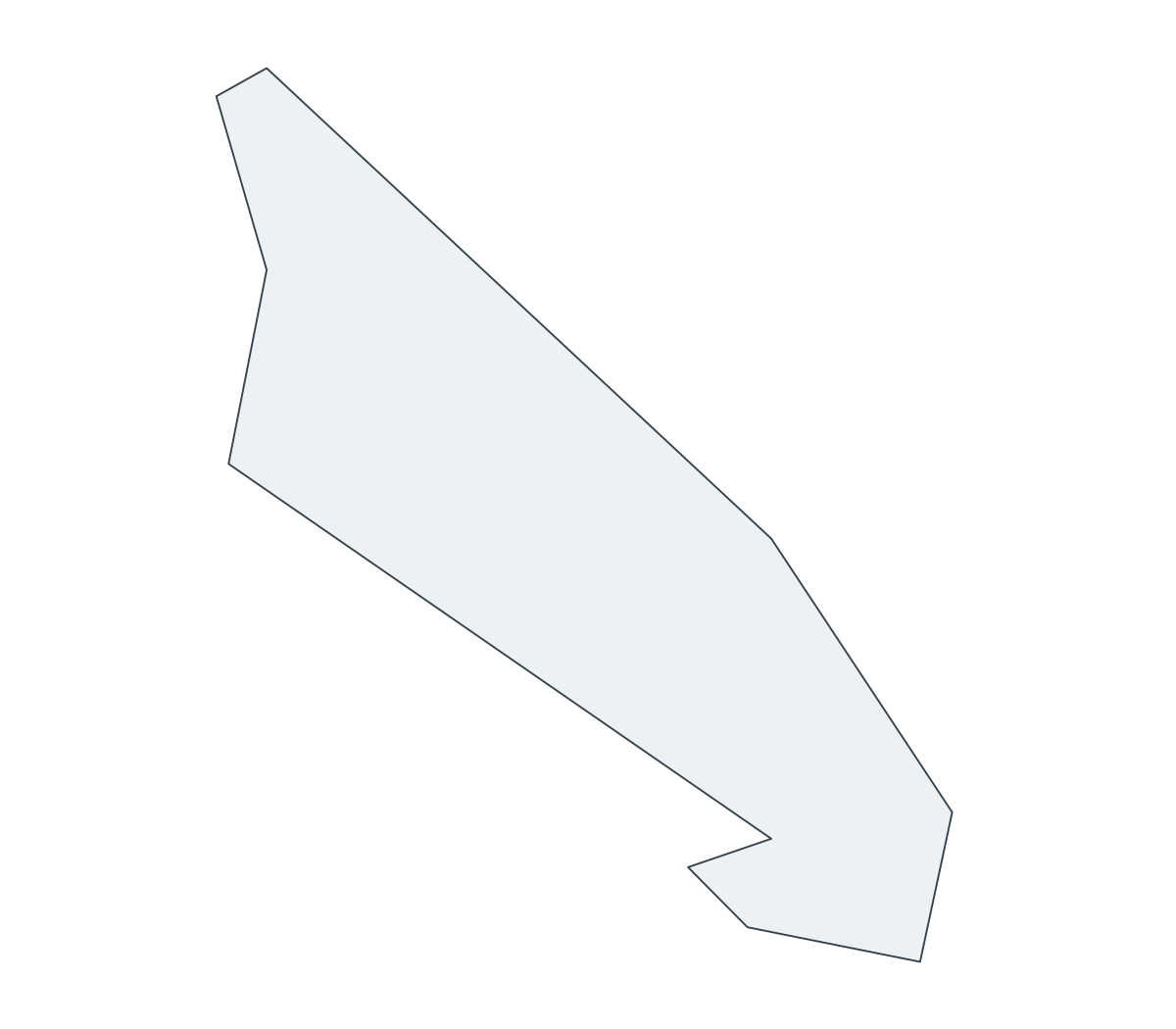 Aruba Outline Map - free printable map of Aruba
