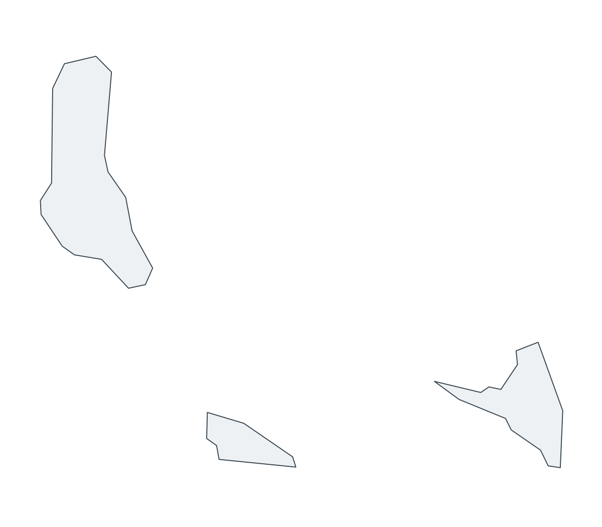 Comoros Outline Map - free printable map of Comoros