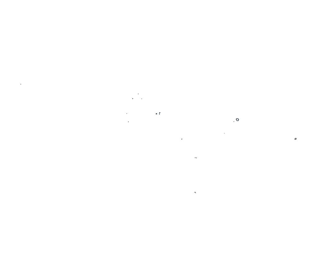 Federated States of Micronesia Outline Map - free printable map of Federated States of Micronesia
