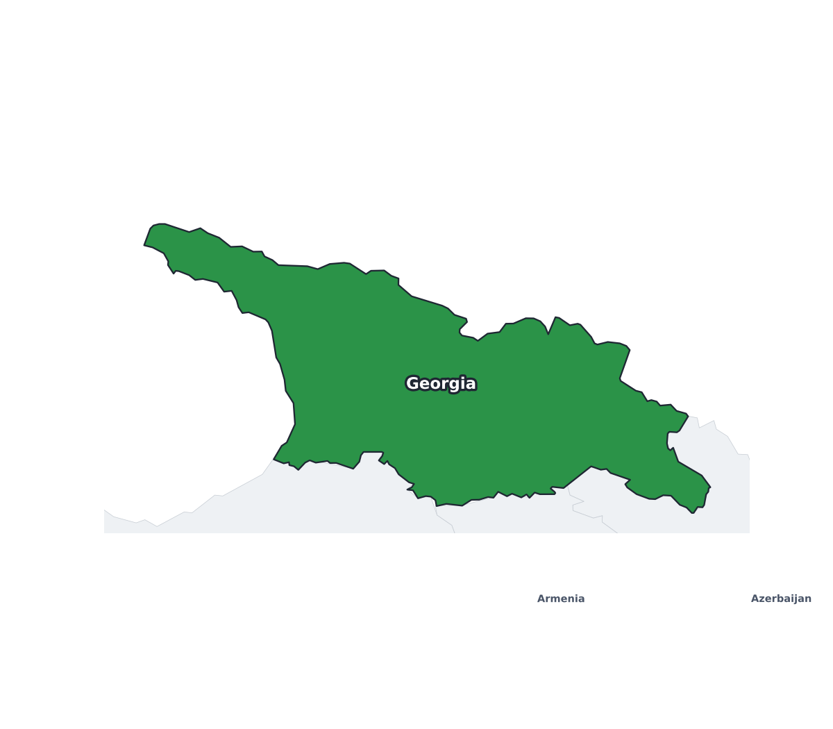 Georgia Labeled Map - free printable map of Georgia