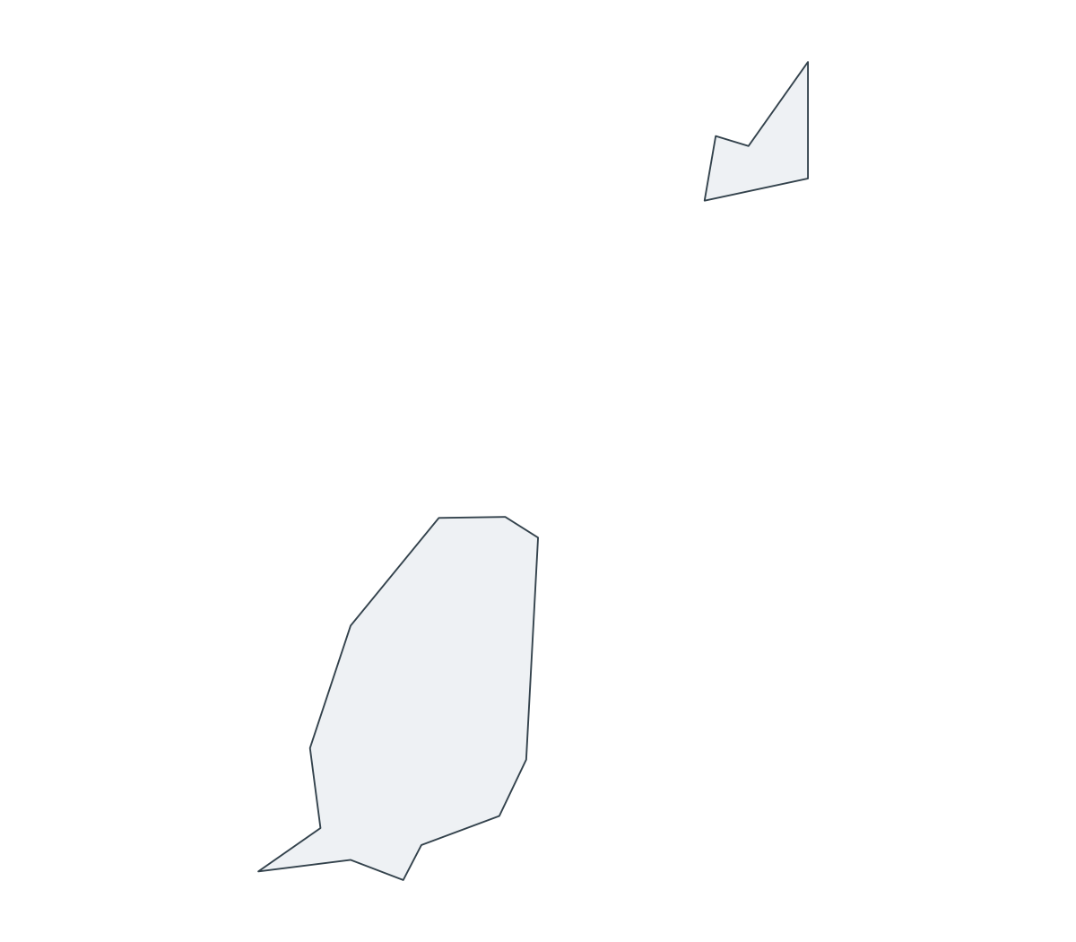 Grenada Outline Map - free printable map of Grenada