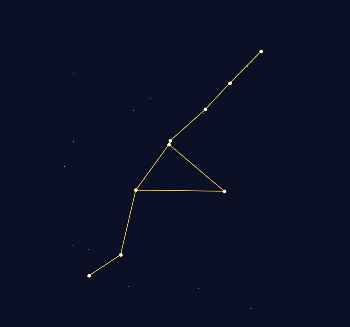 Grus Constellation Map - free printable map of Grus