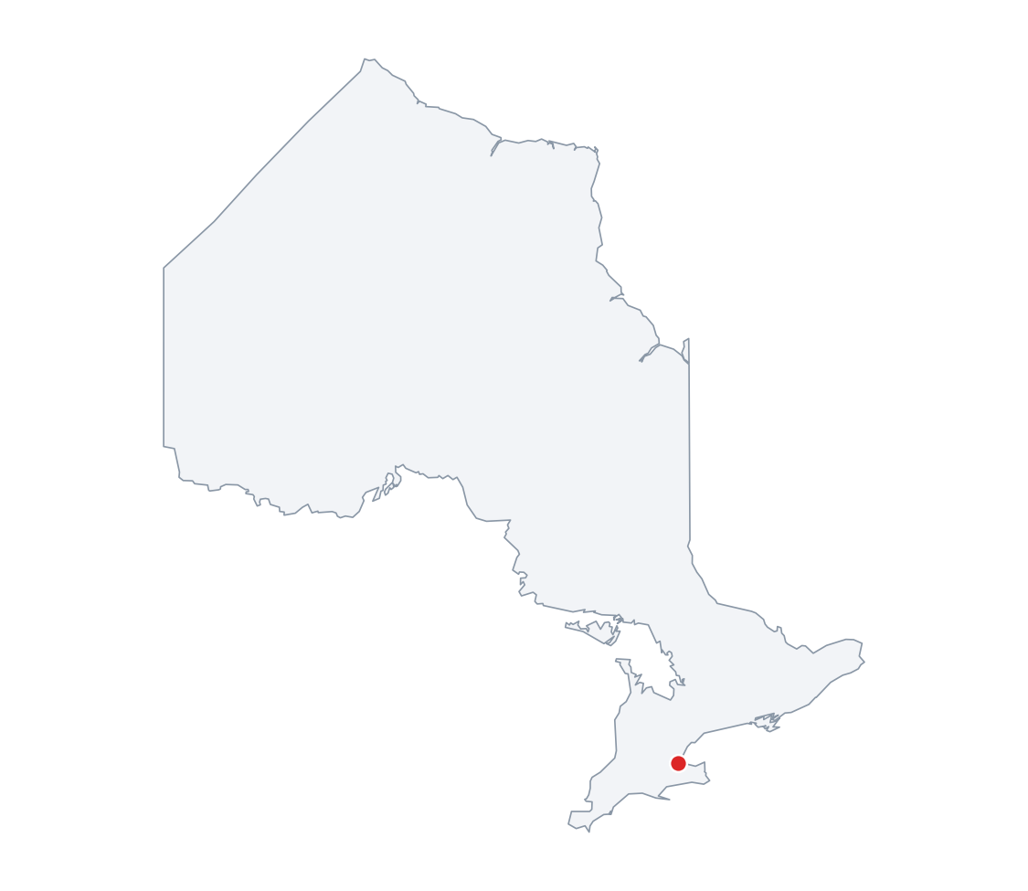Hamilton, Ontario Map - free printable map of Hamilton, Ontario
