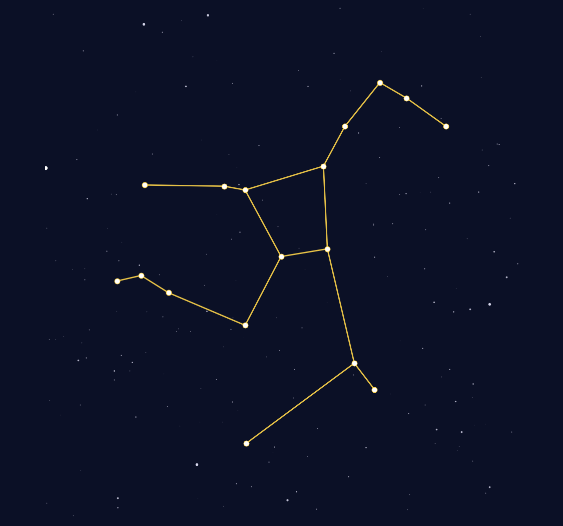Hercules Constellation Map - free printable map of Hercules