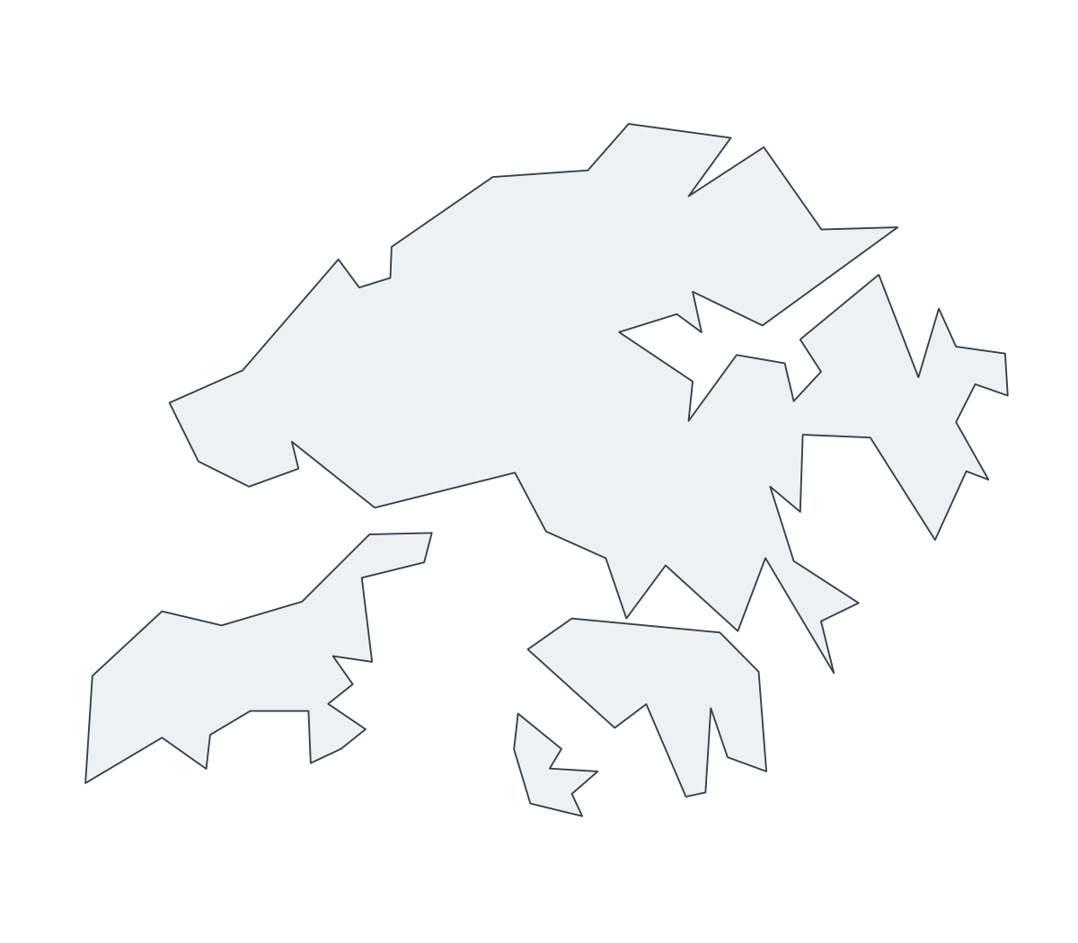 Hong Kong S.A.R. Outline Map - free printable map of Hong Kong S.A.R.