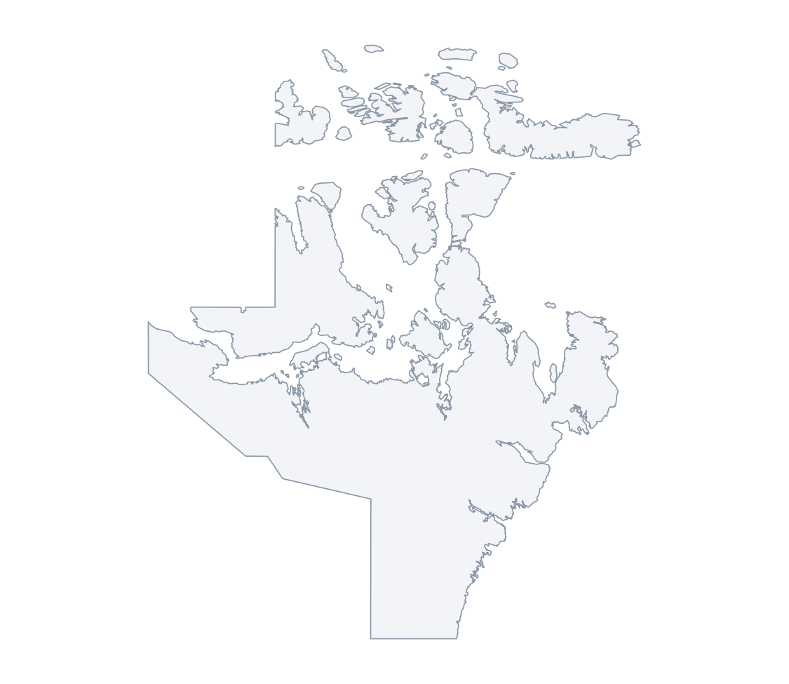 Iqaluit, Nunavut Map - free printable map of Iqaluit, Nunavut