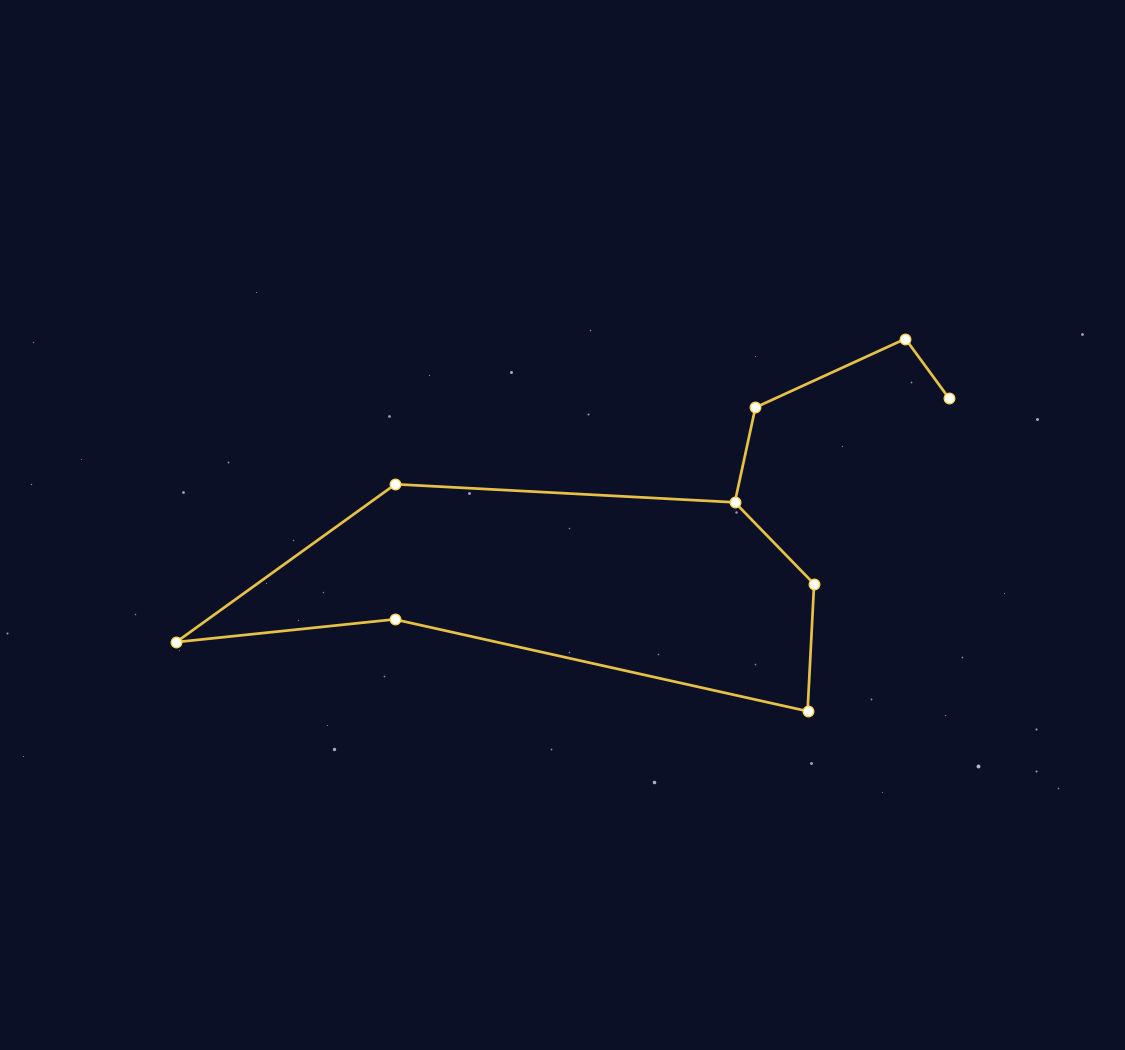 Leo Constellation Map - free printable map of Leo