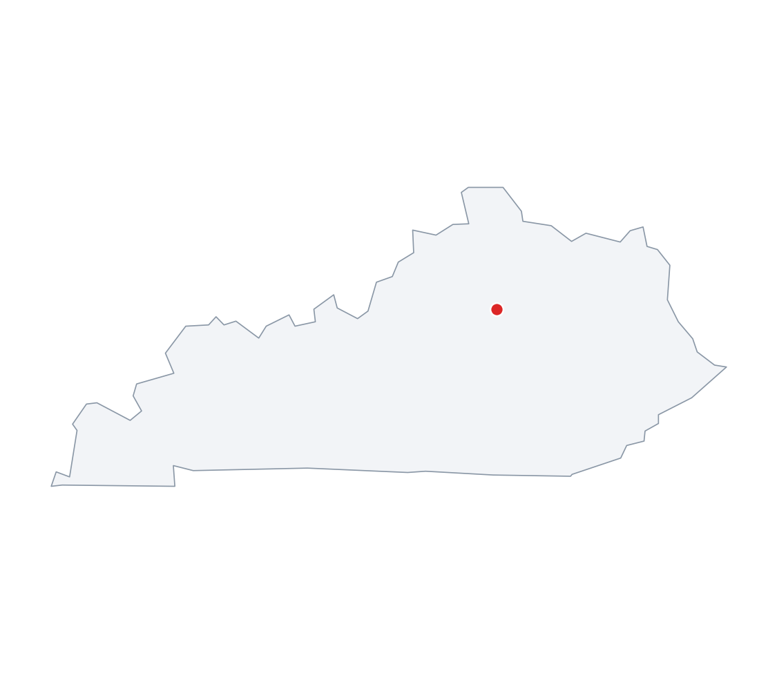 Lexington-Fayette, Kentucky Map - free printable map of Lexington-Fayette, Kentucky