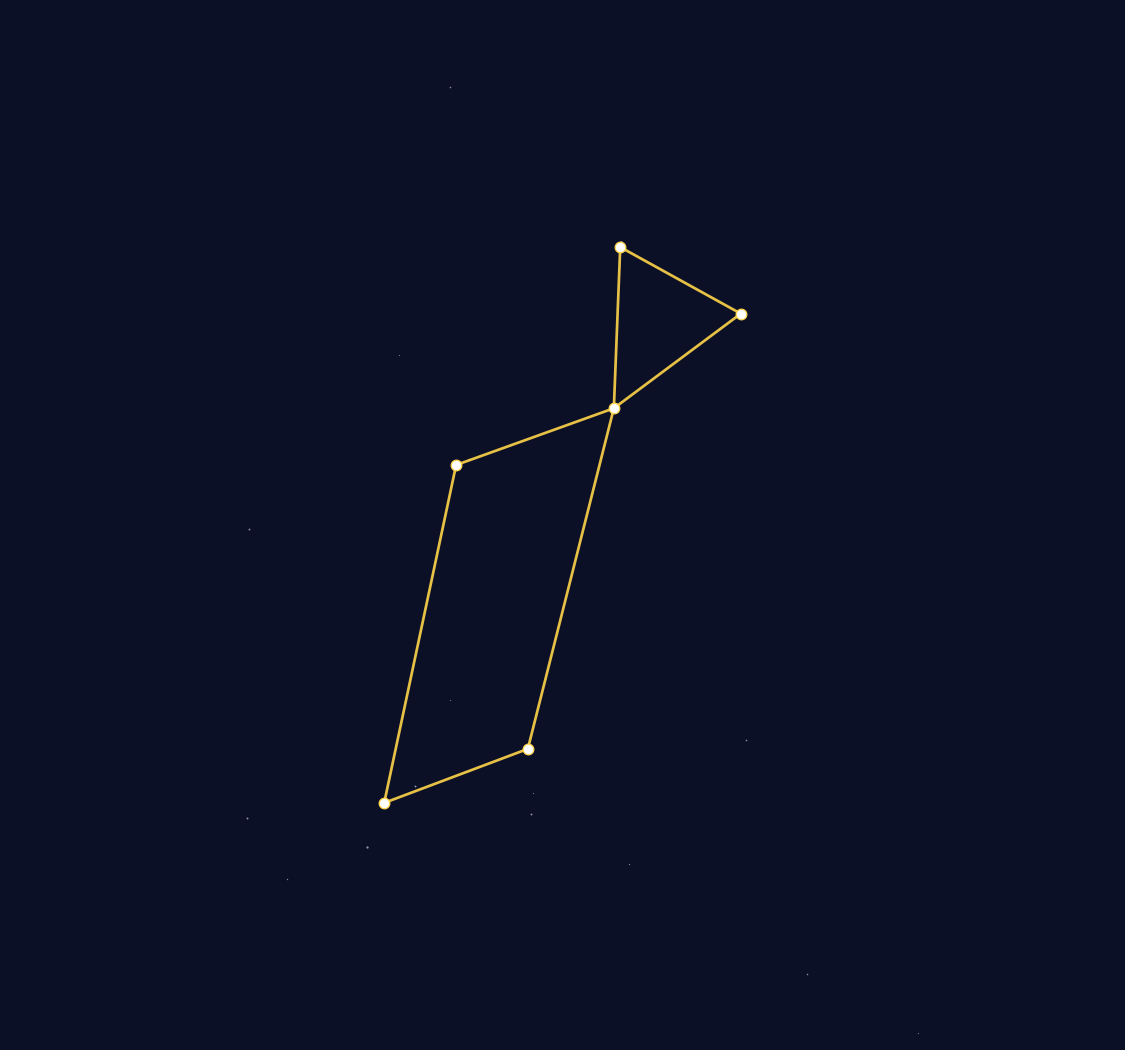 Lyra Constellation Map - free printable map of Lyra