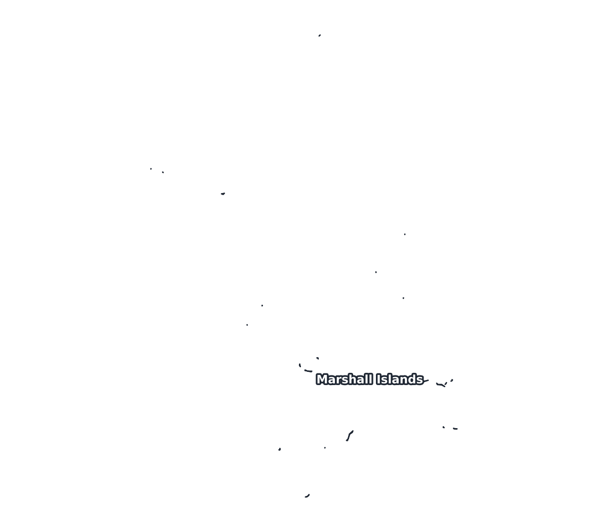 Marshall Islands Labeled Map - free printable map of Marshall Islands