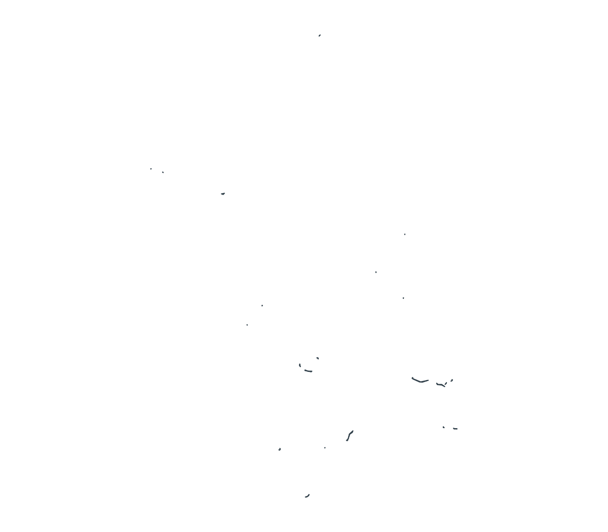 Marshall Islands Outline Map - free printable map of Marshall Islands