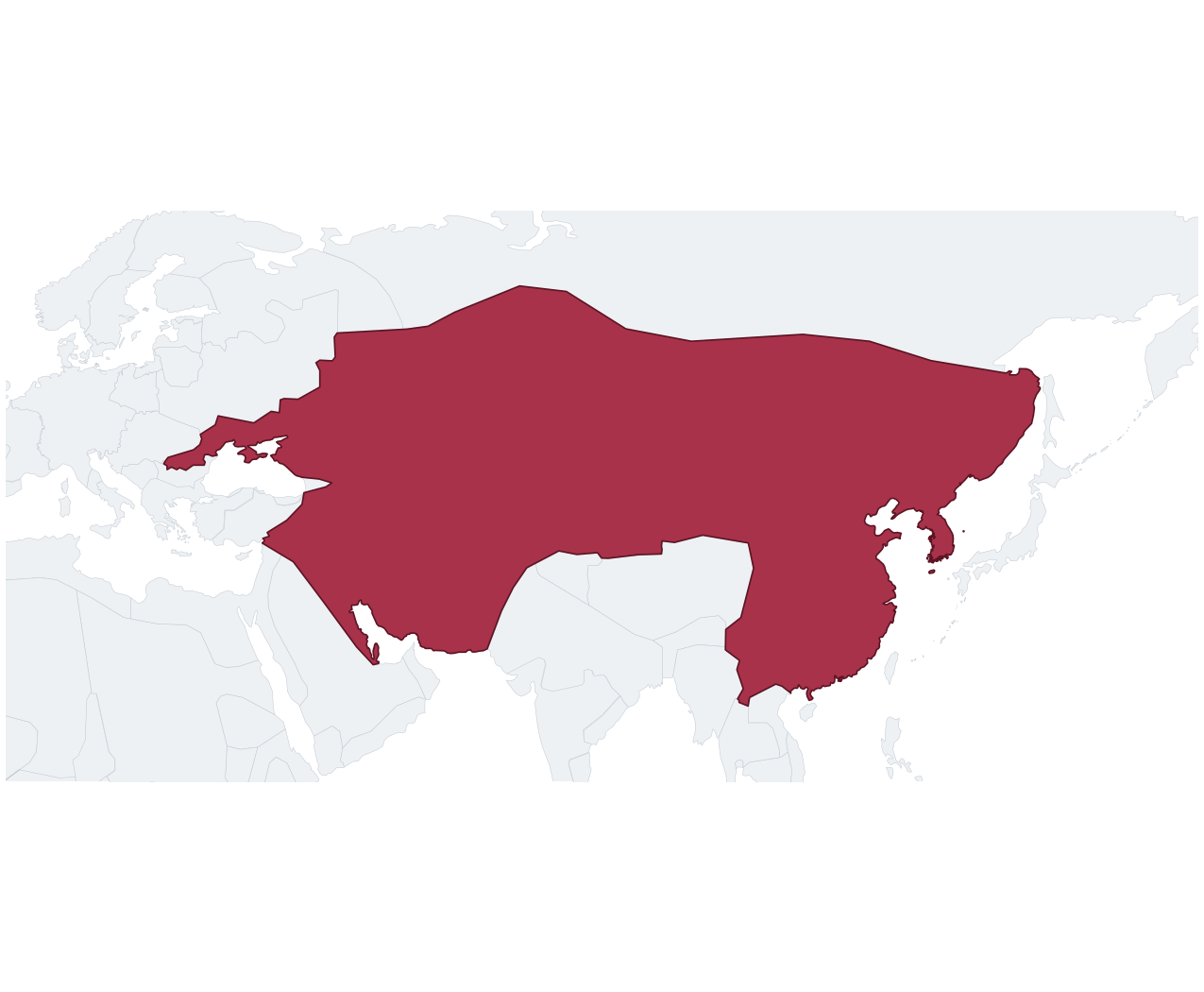 Mongol Empire Map - free printable map of Mongol Empire