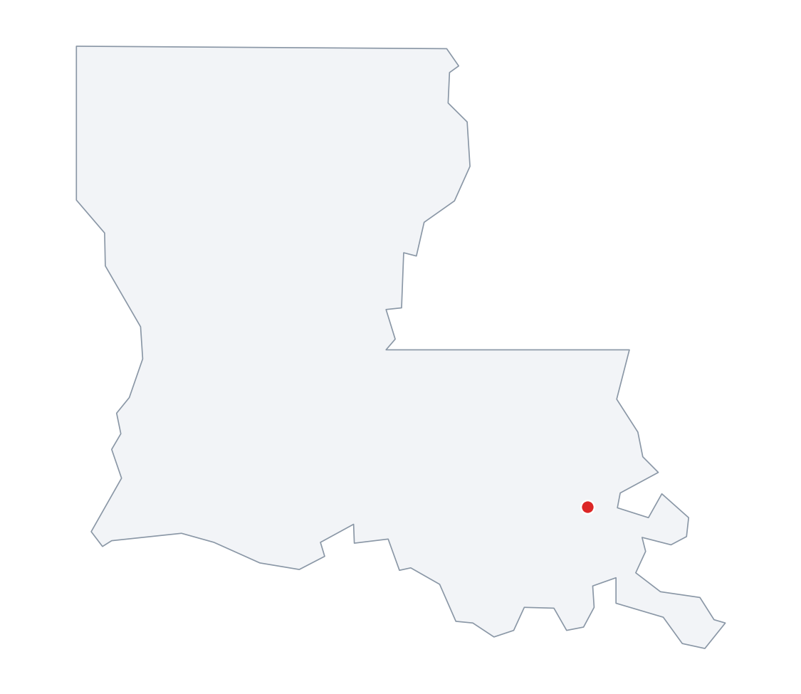 New Orleans, Louisiana Map - free printable map of New Orleans, Louisiana