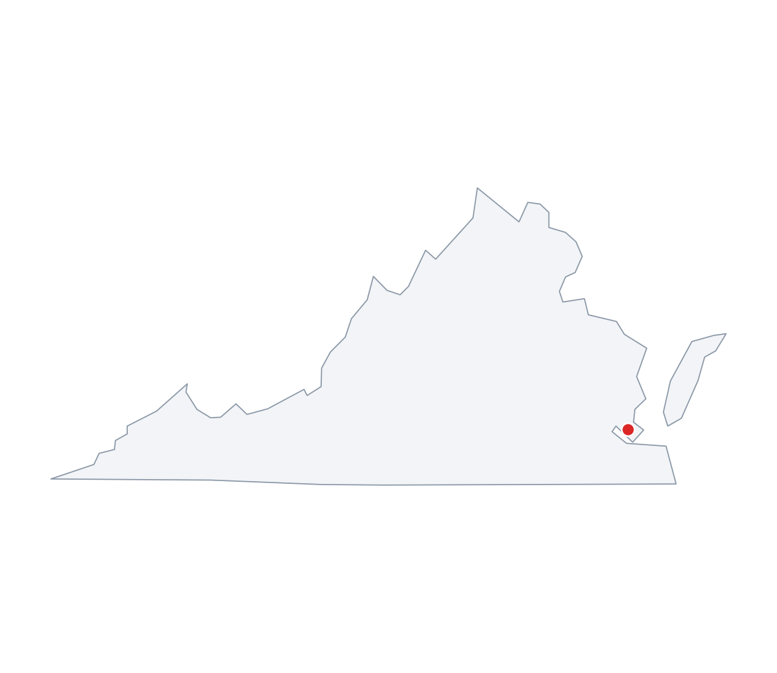 Newport News, Virginia Map - free printable map of Newport News, Virginia