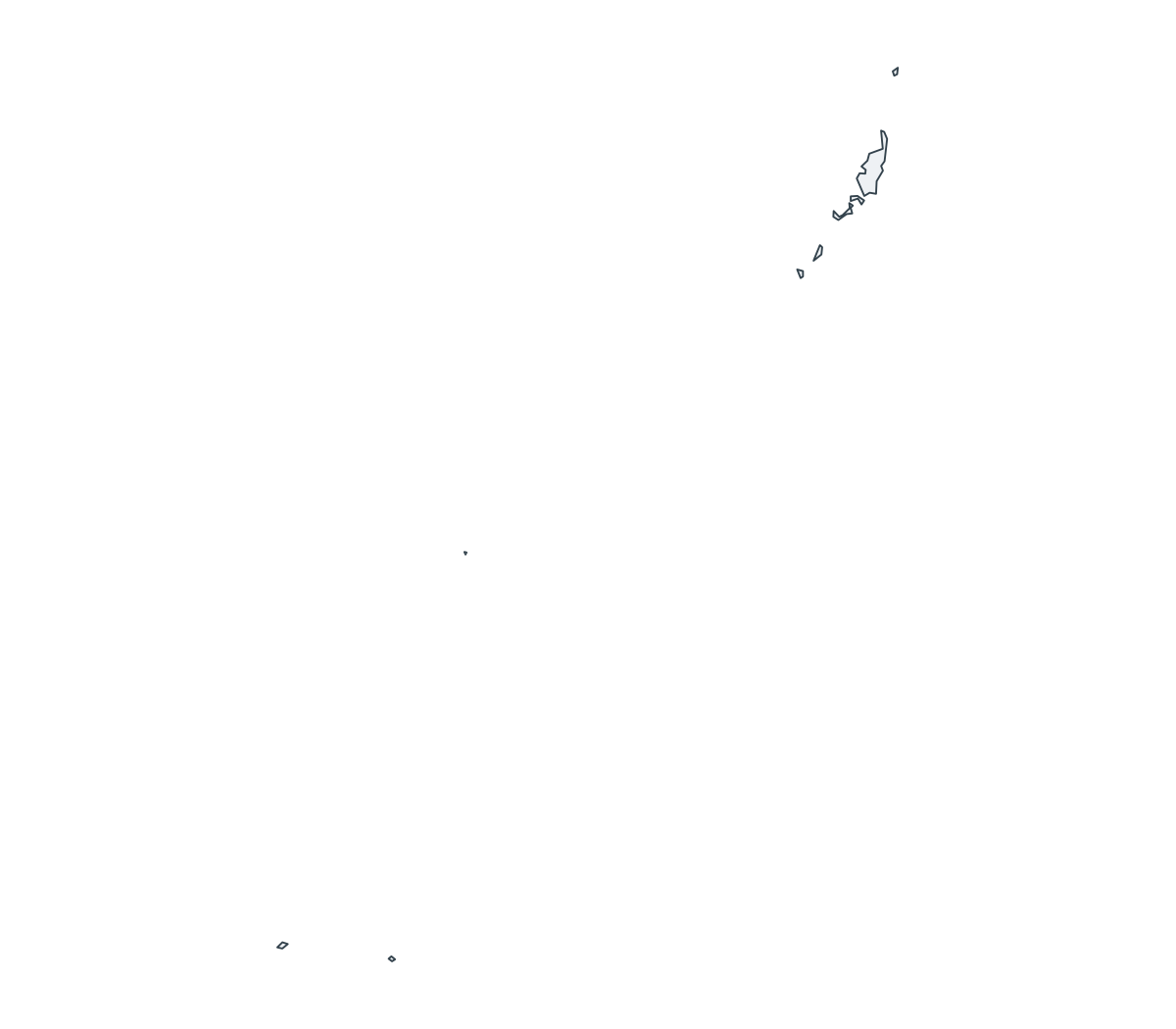 Palau Outline Map - free printable map of Palau