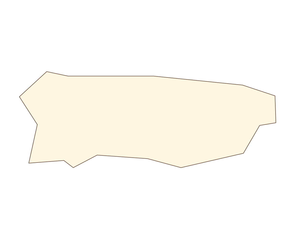 Puerto Rico (US) Blank Outline Map - free printable map of Puerto Rico