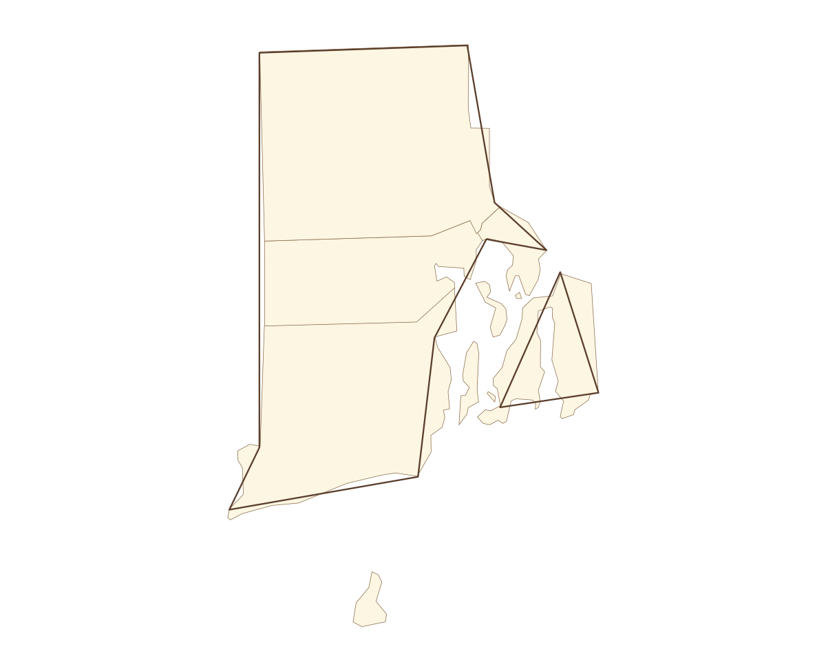 Rhode Island County Map - free printable map of Rhode Island