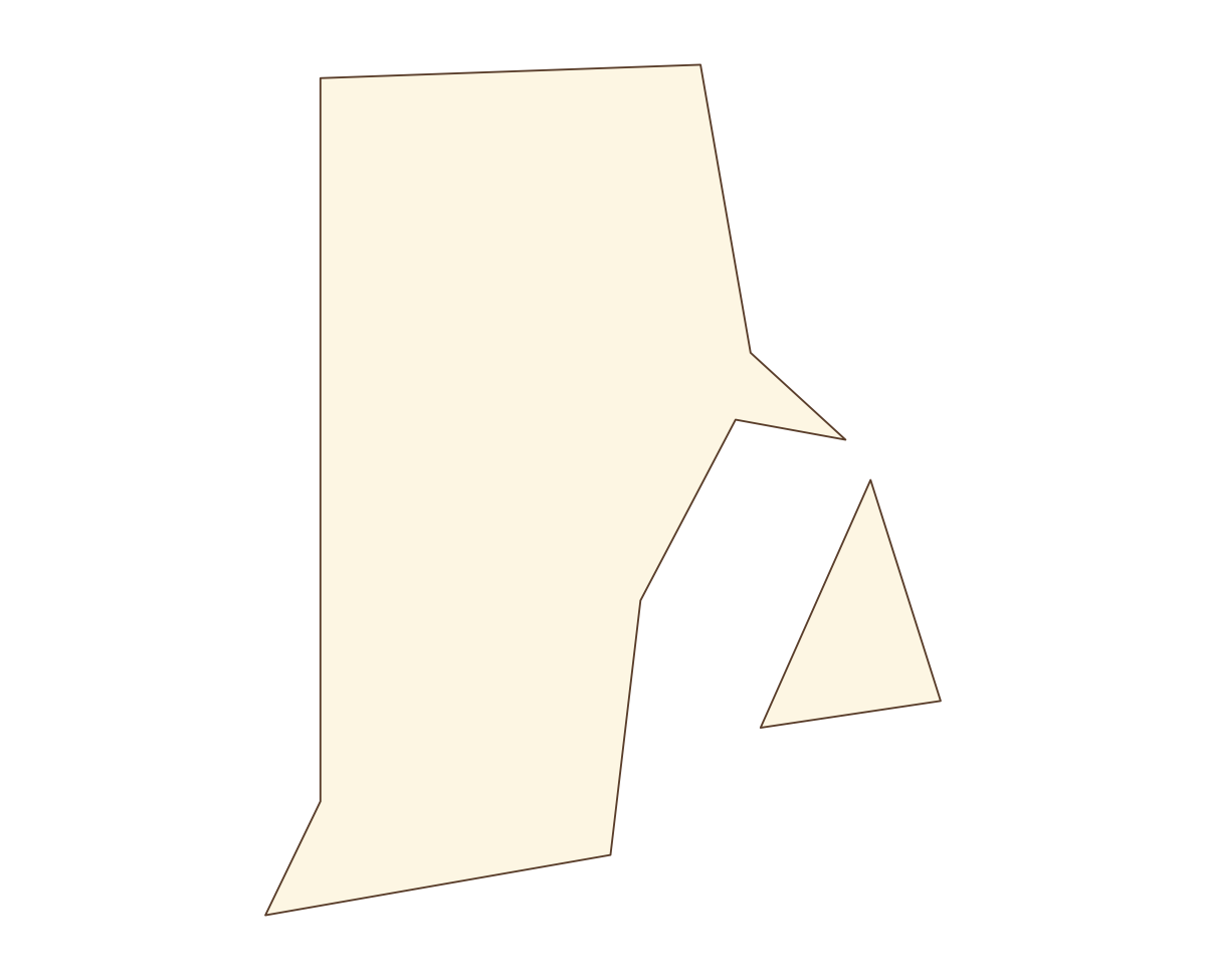 Rhode Island Blank Outline Map - free printable map of Rhode Island