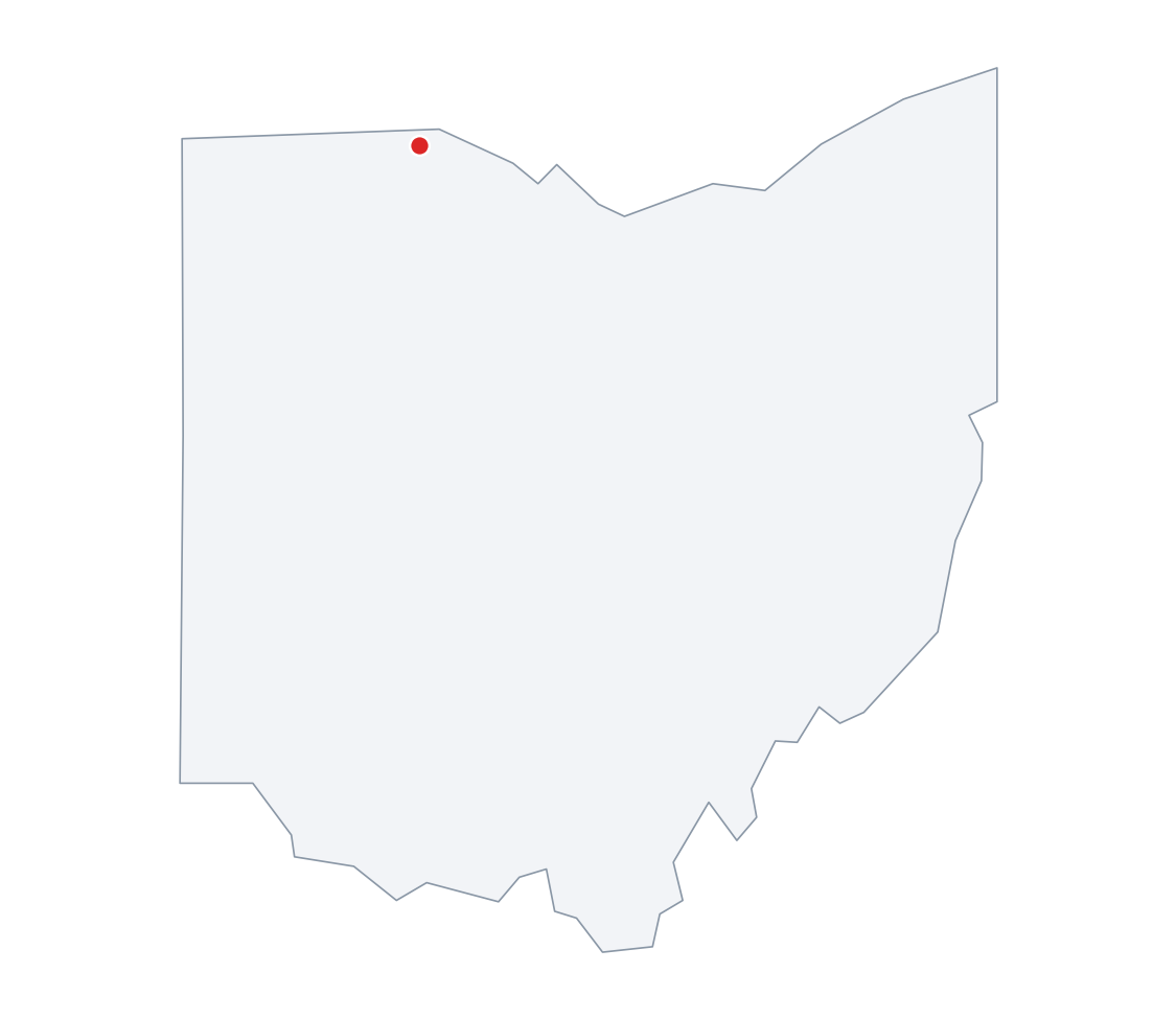 Toledo, Ohio Map - free printable map of Toledo, Ohio