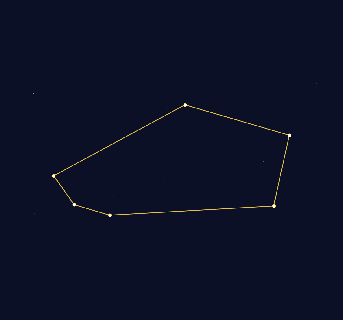 Tucana Constellation Map - free printable map of Tucana