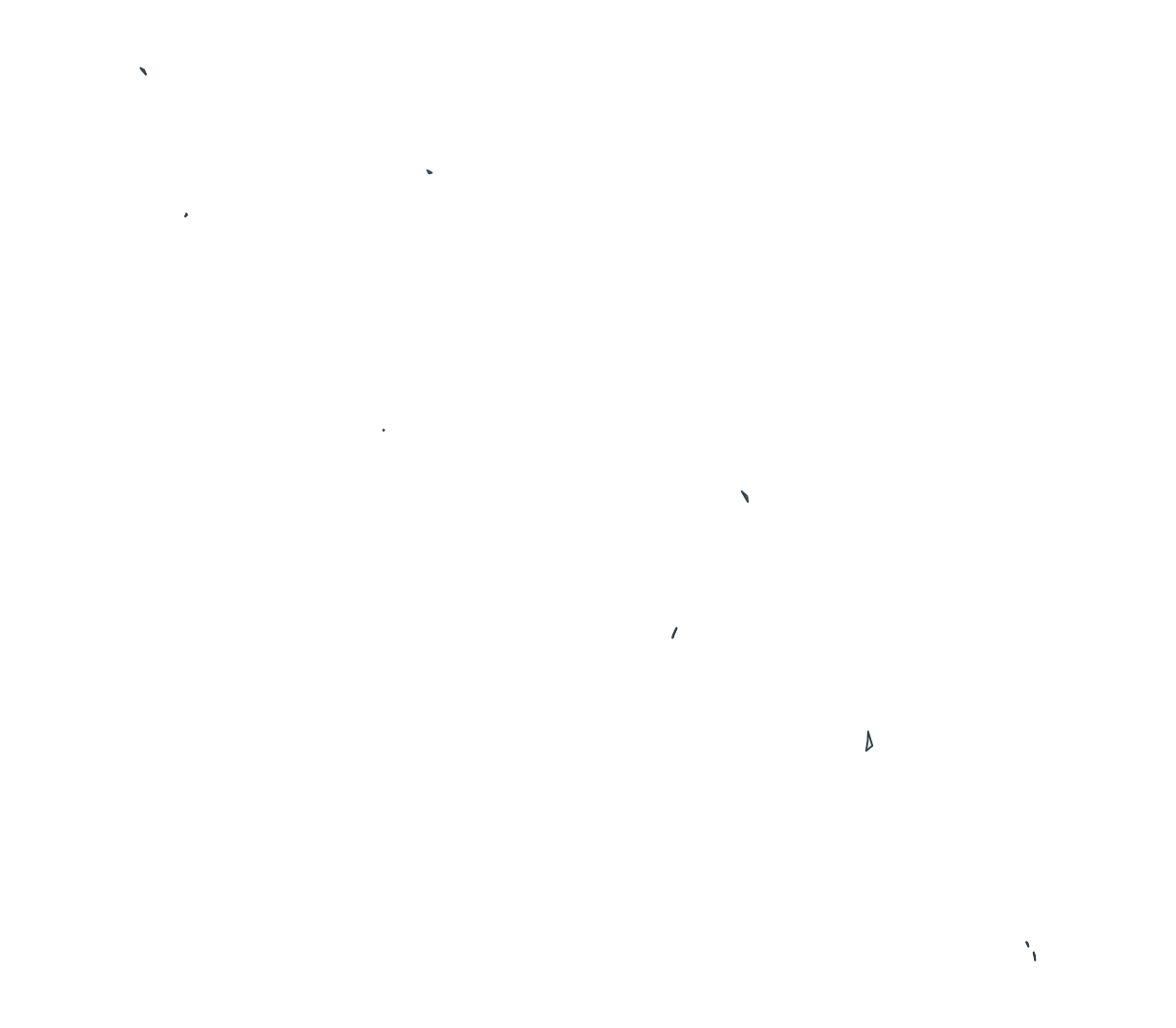 Tuvalu Outline Map - free printable map of Tuvalu
